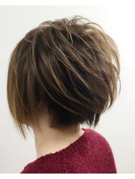 ヘアスペース リピュート(hair space Repute) ABCyasu風☆アシメマッシュレイヤー