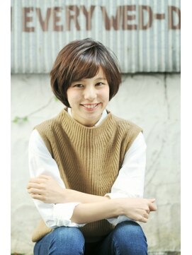 スタジオ 渋谷 原宿(Stujio) 大人可愛い☆ひしがたショートボブ