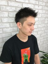 プライズ アイリス 池袋東口店(prize Iris)&nbsp;ショートレイヤー ソフトツーブロック MEN'S HAIR　池袋