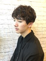 ヘアサロン 銀座マツナガ新宿店(hair salon) 重ためマッシュ×ハードパーマ