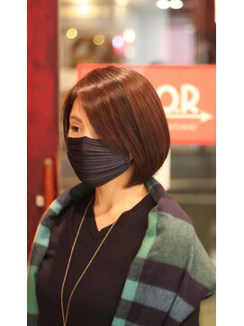 ココアール けやき通り(COCO.R) 【ケアカラー】　ローライトメッシュがアクセントに♪