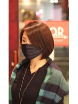 ココアール けやき通り(COCO.R) 【ケアカラー】 ローライトメッシュがアクセントに♪