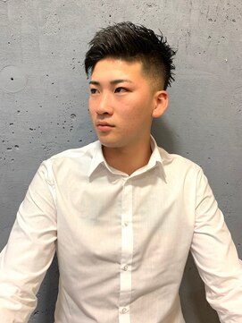 メンズオンリーサロン 創 立川 ビジネスツーブロック×フェードスタイル<理容室><立川/床屋>