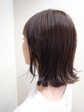 ハナヘアー ha'な Hair 外ハネ　ミディアム