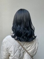 ステラトウキョウ 渋谷(STELLA TOKYO) ブルーブラック/ブリーチ履歴あり/暗髪/ネイビーブラック