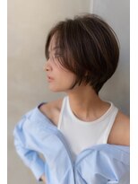 オースティン 登戸向ケ丘遊園(AUSTIN)&nbsp;大人かわいい前髪セシルカットココアブラウンフリンジウェーブ