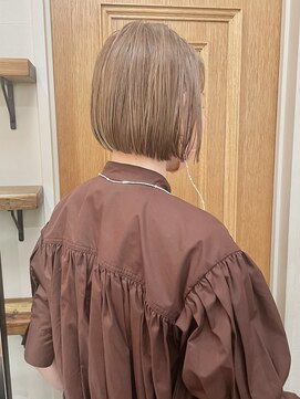 エニエンメイクス 立川(ENIEN MAKE'S) ミニボブ/大人かわいい/美髪/こなれミディ/地毛風カラー/