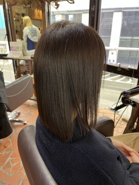 ロッソバイアルター 鎌取(ROSSO by aL-ter) ☆ グレージュカラー/ボブウルフ/ココアベージュ☆ 中山実