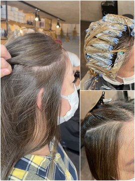 モイ(moy) 脱白髪染め/白髪ぼかし/ハイライト/グラデーションカラー/浅草