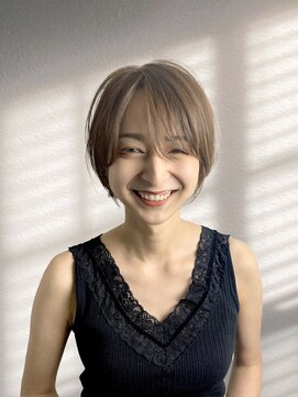 アイズ 渋沢(AIZU) ショートヘアカラー