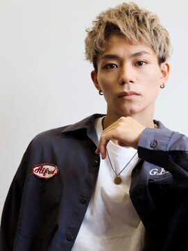 エムスラッシュ たまプラーザ(M.SLASH) ツイストスパ/ハイトーンカラー/メンズカット/たまプラーザ2