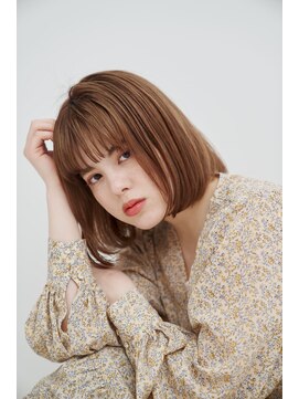 フォルテ 中田店 前下がりボブ