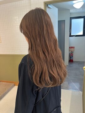 エミィ(emme) 【emme×笹川 】キャラメルブラウン/ロングスタイル