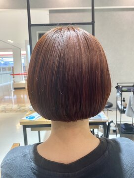 カラペア カスミ鮎川店(Color pair) 丸みボブ