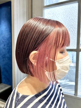 ブラン(Le BLANC) 【石崎 枝里】ピンクカラー×ピンクブラウン