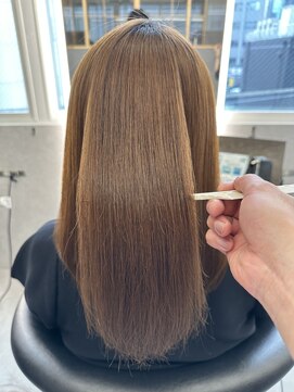 フリーラ 横浜(freera) 髪質改善サラサラプレミアム大人ガーリー韓国ミディアムAライン