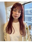 顔まわりのデザインカット