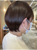 丸みショートボブ