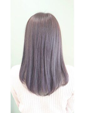 リッチアリュール(Ricci ALLURE) 髪質改善ストレート/ミルクティーピンク/30代/40代/50代