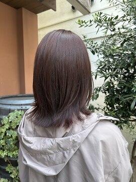 ココカラヘアー プラス(cococara‐hair plus) ミディアムボブレイヤー/レッドブラウン/艶髪/髪質改善シロップ