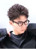 天神スパイキーショートアップバングフェザーショートフェード