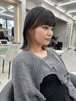 ロンド マーレ 天神大名店(Lond mare)&nbsp;イメチェン/チェリーブラウン/ダークアッシュ/束感/前髪カット