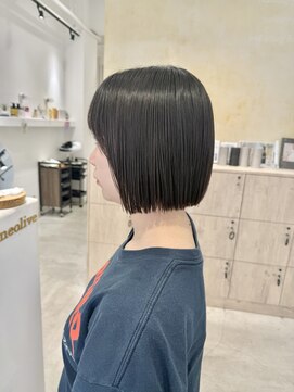 ビューバイネオリーブ 用賀店(Beau'r by neolive) 前髪こなれミディアンブレラカラーイメチェン《用賀》