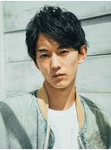 黒髪ボブルフネビージュ小顔ワンレンスペインカール