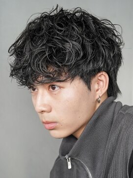 フィフス 仙台(fifth) 仙台シャドウパーマ波巻きパーマセンターパートツイストパーマ