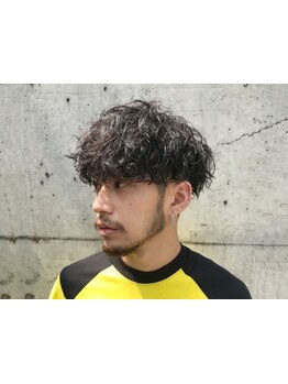 《人気メンズサロン”fifth”とのコラボサロン》クオリティの高いツイストスパイラルパーマが学生に人気◎