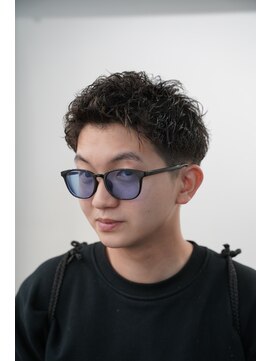 クロムトウキョウ ザ バーバー ネオン 新宿店(CHROM TOKYO the Barber ne/on) ラフアップバング