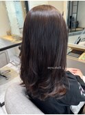 コテ巻き風デジタルパーマ