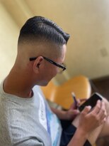 バーバーサトウ(BARBER SATO) サイドパートスタイル