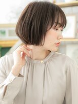 カバーヘア ブリス 川口(COVER HAIR bliss) ■グレージュカラー美髪丸みショートボブ314川口20代30代40代