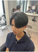 毛流れセンターパート