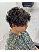 ブライト(BRIGHT)&nbsp;シャドウパーマセンターパート