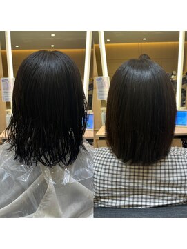 フェイス 伊勢原(FACE。) 髪質改善ストレート