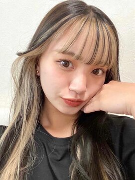 ロンドヴァリー 渋谷店(Lond vallee) 渋谷でできる前髪インナーカラーベージュ！