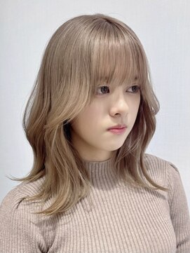 サンク 原宿 表参道(cinq) ミルクティーグレージュヘーゼルベージュオリーブベージュカラー