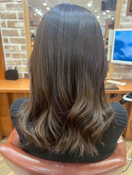 エミュー 大船店(emue) 大船ブリーチダブルカラーミルクティーベージュデザインカラー