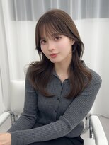 アマトウキョウスマートサロン(AMA TOKYO×Smart Salon) くびれレイヤー/顔まわりカット/レイヤーカット/小顔ヘア