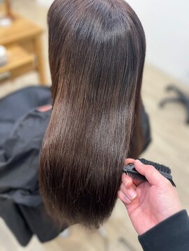 髪質改善ツヤロング