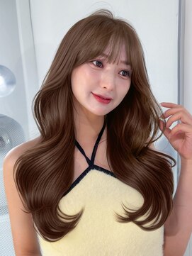 ロンドエニカ 大宮(Lond enika) 暗めカラー/韓国レイヤー/マロンベージュ/くすみベージュ/大宮