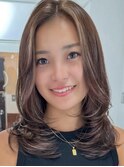 ブリーチハイライト髪質改善ダブルカラーレイヤーカット
