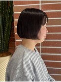 ぷつっとボブスタイル