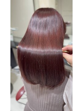 アース 土気あすみが丘店(HAIR&MAKE EARTH) 暖色カラー×ツヤ髪トリートメント