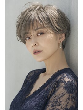 アンソリット ボーテ(INSOLITE BEAUTE) 大人ショートハイライト白髪ぼかし30代40代50代60代広尾/恵比寿