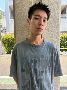 セーヌアワー(CEINE OUR) 三軒茶屋【CEINEOUR】ビジネスマンスパイキーショートピンパーマ