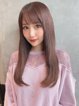 シェリム 栄(CHERIM) 美髪レイヤーカット/顔まわりレイヤー/ストレートロングレイヤー