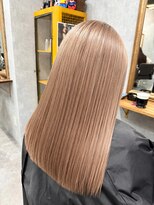 シールドヘアー 沖縄 新都心(C'LD Hair) ミルクティーベージュ/那覇美容室/おもろまち美容室